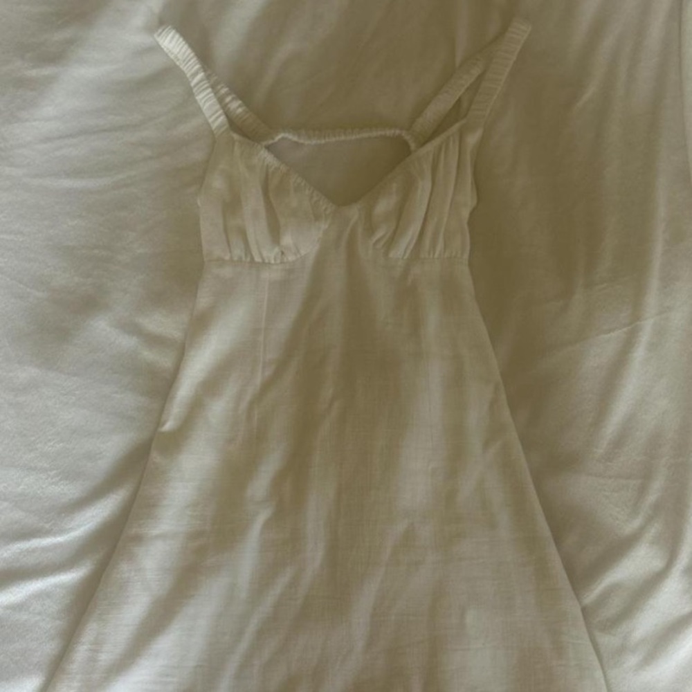 isabelle’s cabinet white mini dress
